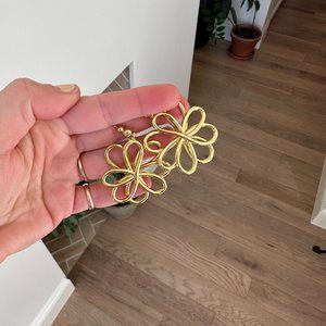 Cult Gaia Bloom Earrings in Gold